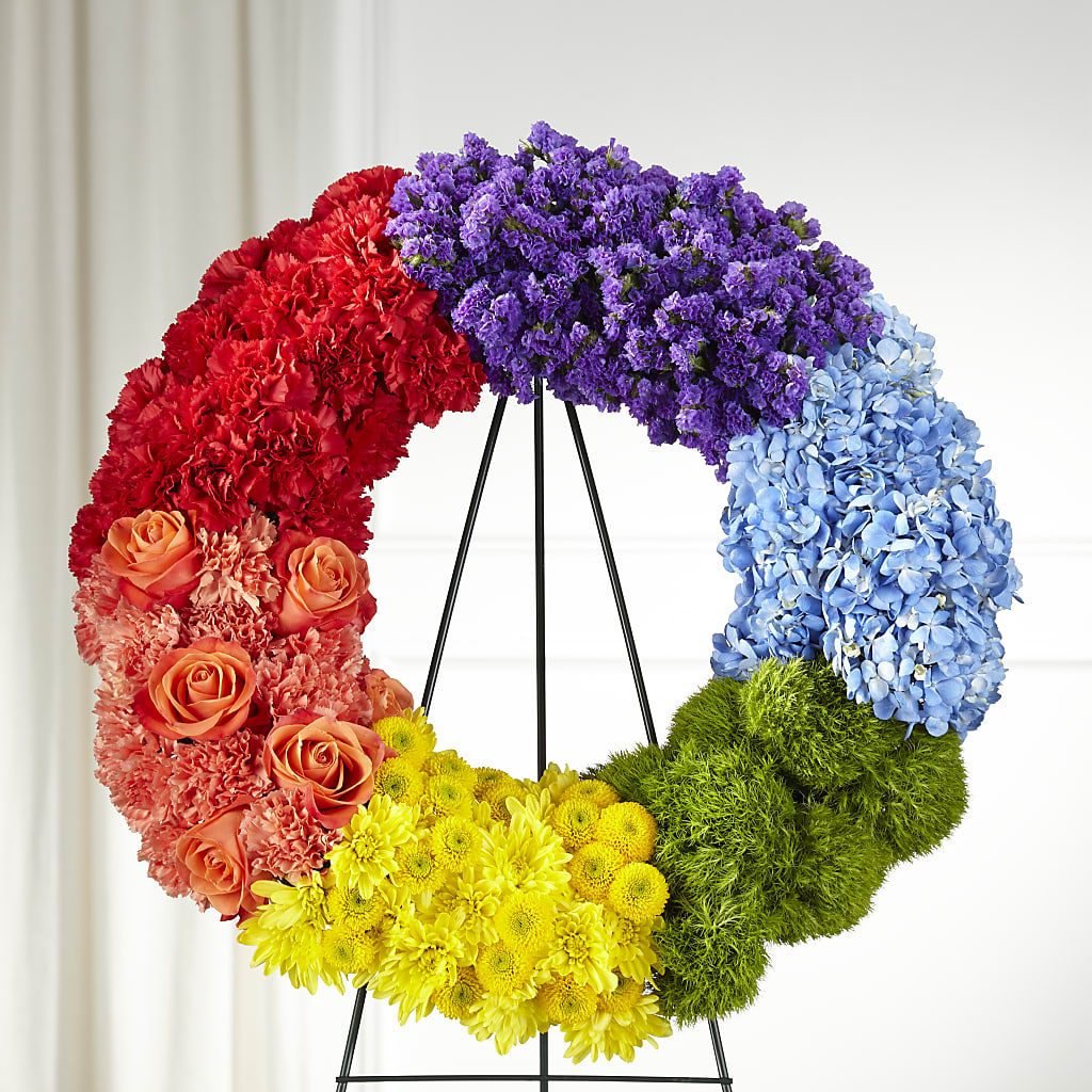 Circle of Love Wreath –  New Rochelle Florist, New Rochelle NY