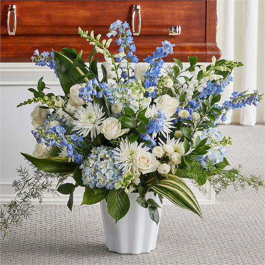 Everlasting Memories Floor Basket –  New Rochelle Florist, New Rochelle NY