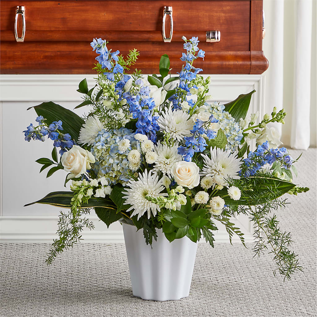 Everlasting Memories Floor Basket –  New Rochelle Florist, New Rochelle NY