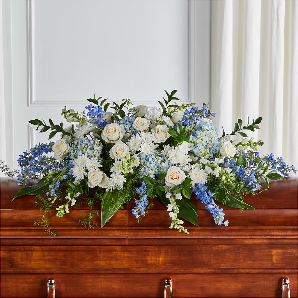 Timeless Essence Casket Spray –  New Rochelle Florist, New Rochelle NY