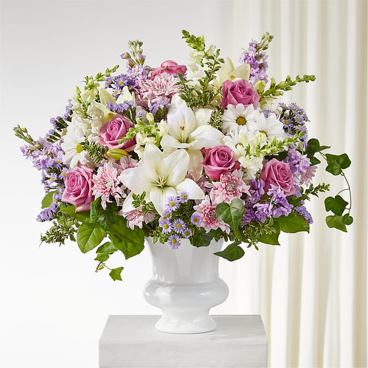 Remarkable Life Urn Arrangement –  New Rochelle Florist, New Rochelle NY