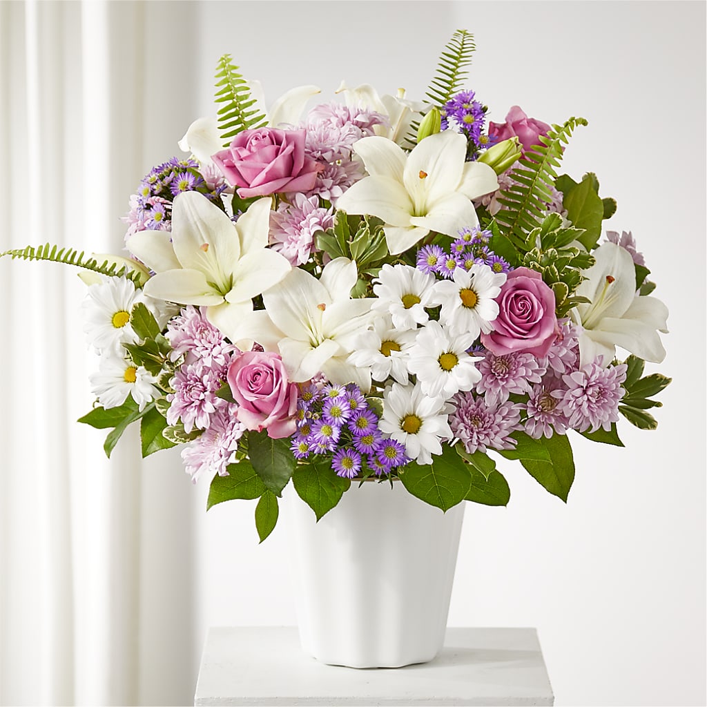 Warmest Thoughts Tabletop Basket –  New Rochelle Florist, New Rochelle NY