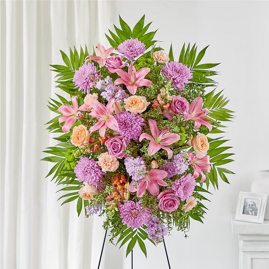 Love & Light Standing Spray –  New Rochelle Florist, New Rochelle NY