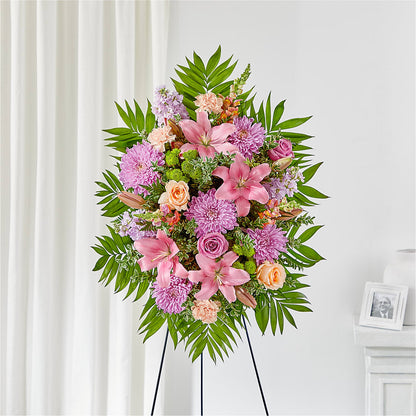 Love & Light Standing Spray –  New Rochelle Florist, New Rochelle NY