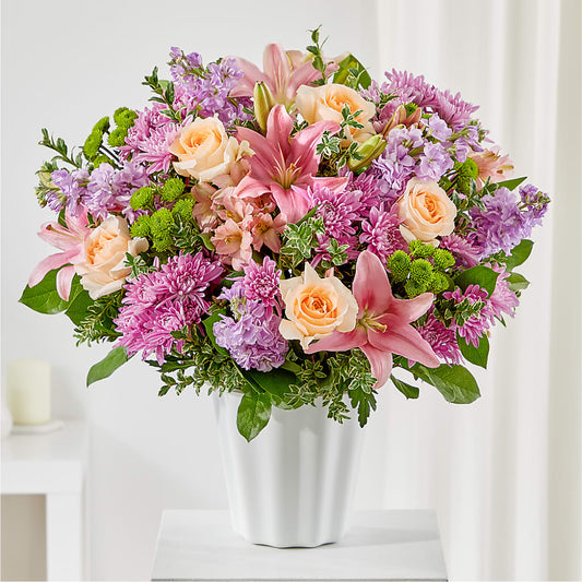 Supportive Embrace Tabletop Basket –  New Rochelle Florist, New Rochelle NY