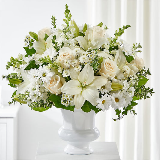 Uplifting Urn Arrangement –  New Rochelle Florist, New Rochelle NY