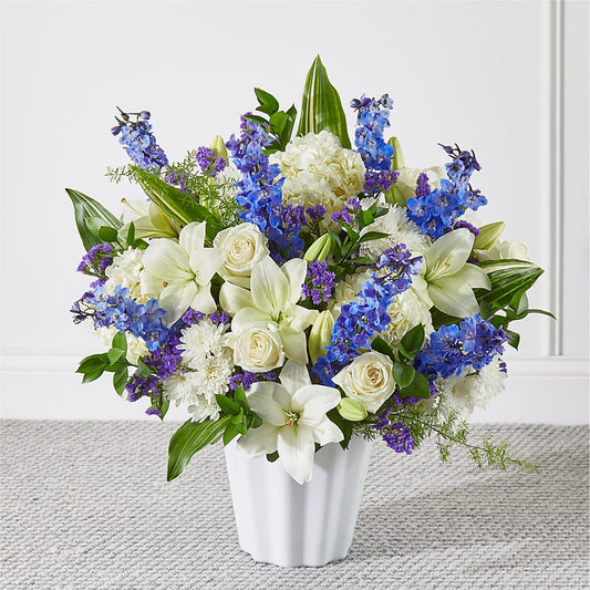 Take Comfort Floor Basket –  New Rochelle Florist, New Rochelle NY