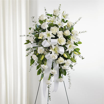 With Care Standing Spray –  New Rochelle Florist, New Rochelle NY