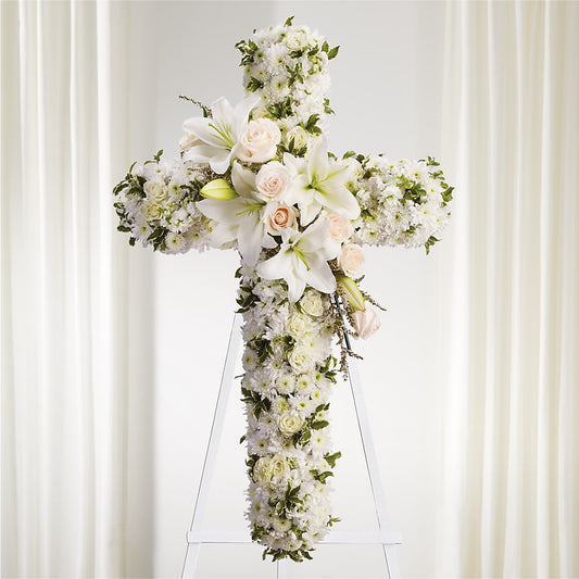 Spiritual Guidance Standing Spray –  New Rochelle Florist, New Rochelle NY