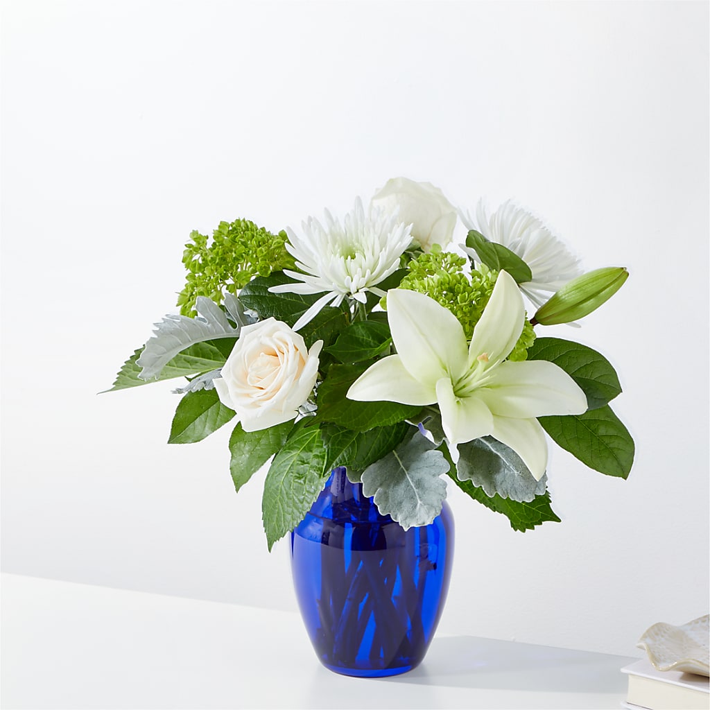 Snowy Dreams Bouquet –  New Rochelle Florist, New Rochelle NY