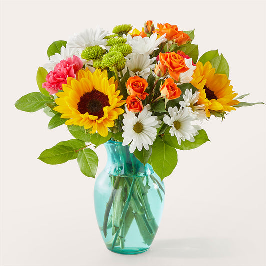 Sun-drenched Blooms Bouquet –  New Rochelle Florist, New Rochelle NY
