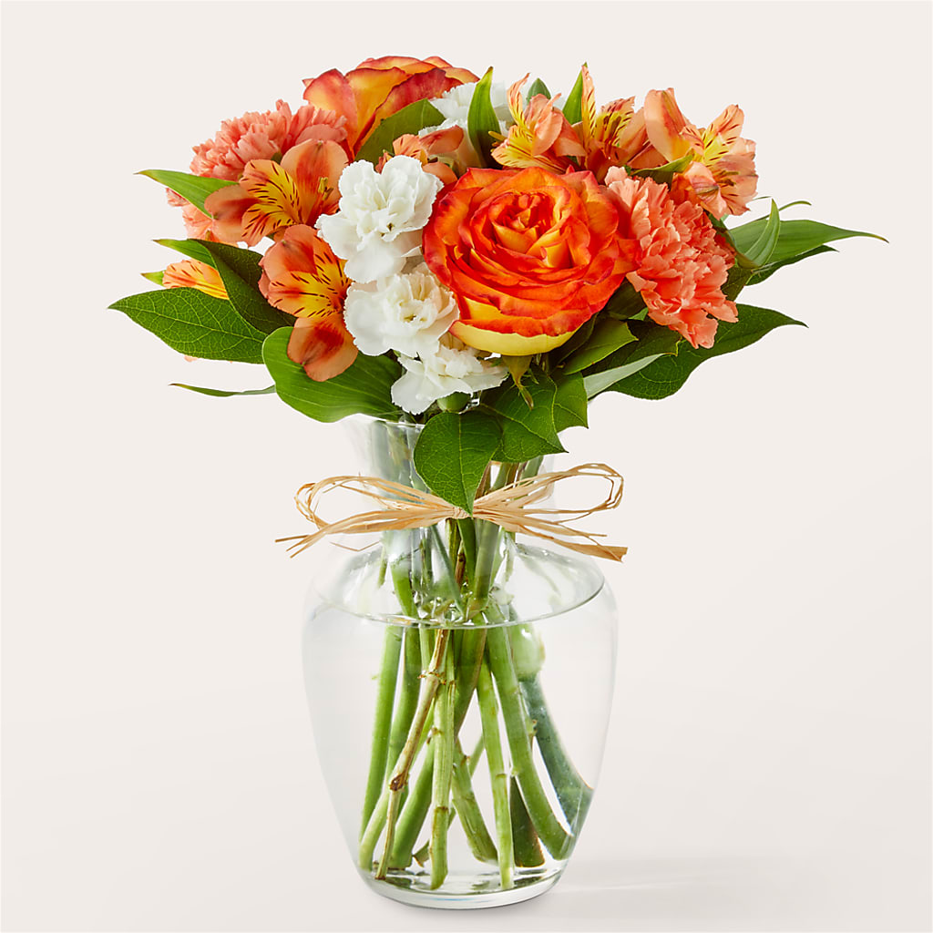 Apricot Glow Bouquet –  New Rochelle Florist, New Rochelle NY