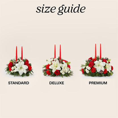 Seasonal Festivities Centerpiece –  New Rochelle Florist, New Rochelle NY