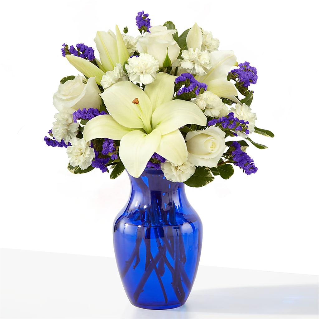 Sapphire Rush Bouquet –  New Rochelle Florist, New Rochelle NY