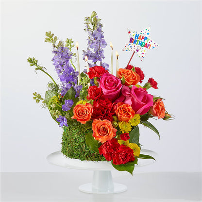 Best Year Yet Floral Cake –  New Rochelle Florist, New Rochelle NY