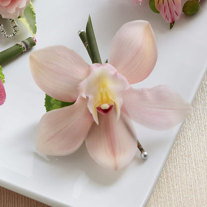 Pink Cymbidium Boutonniere –  New Rochelle Florist, New Rochelle NY