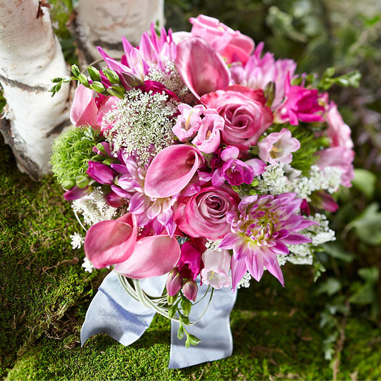 Pink Profusion Bouquet –  New Rochelle Florist, New Rochelle NY
